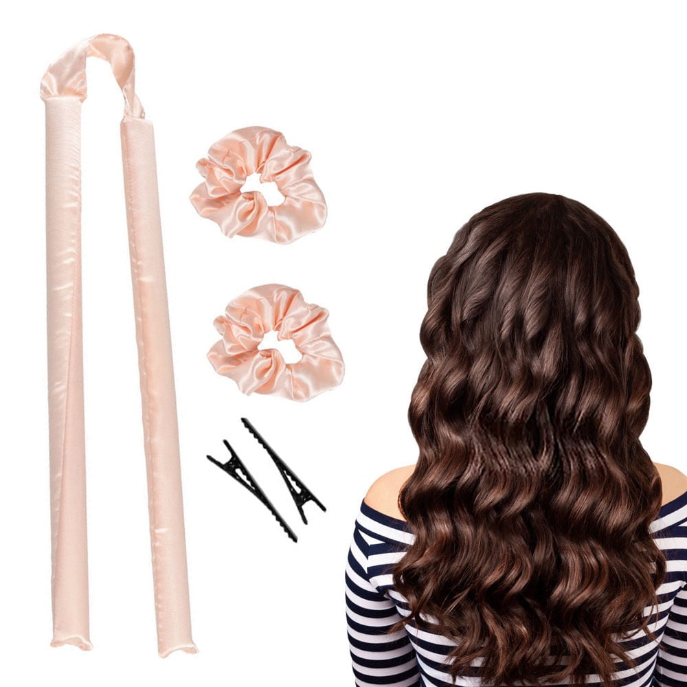 Dicasser Heatless Curls Band No Heat Silk Curling Ribbon Wave Formers Overnight Curls Without Heat with Hairpin Scrunchies for Long Hair(Purple) - Dicasser Heatless Curls Band No Heat Silk Curling Ribbon Wave Formers Overnight Curls Without Heat with Hairpin Scrunchies for Long Hair(Purple) -