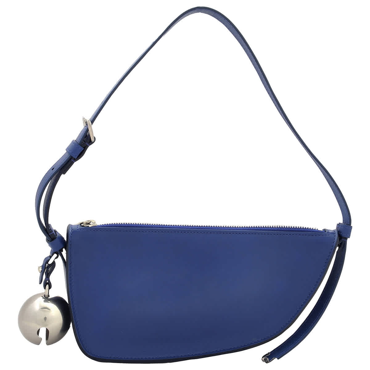 Burberry Mini Shield Sling Bell Charm Leather Shoulder Bag 