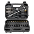 thumbnail image 1 of Graflsoa 21-Piece Double-Sided Copper Hammer Set with Interchangeable Heads for Versatile Mechanical Repairs, Durable Plastic Case Included, 1 of 6