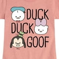 thumbnail image 3 of Disney - Duck Duck Goof - Toddler & Youth Girls Short Sleeve Graphic T-Shirt, 3 of 5
