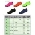 thumbnail image 2 of BadPiggies Water Socks Barefoot Quick-Dry Aqua Skin Shoes, Men Women Rubber Soles for Beach Pool Surf Swim Yoga (L, Pink), 2 of 8
