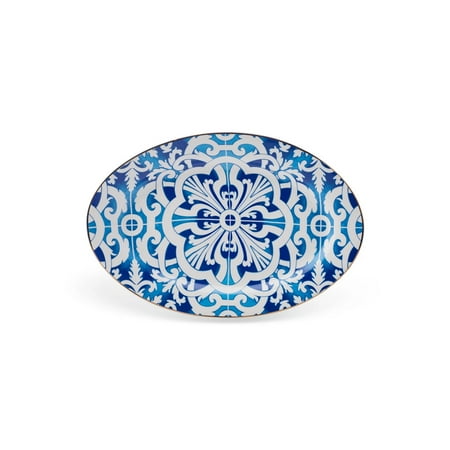 

Karaca Porcelain Dinner Platter for Home & Kitchen Ideal for Presentations Serving Plates Harem Serving Oval Plate 5.91 х 7.87 Appetizer Plates Salad Plate