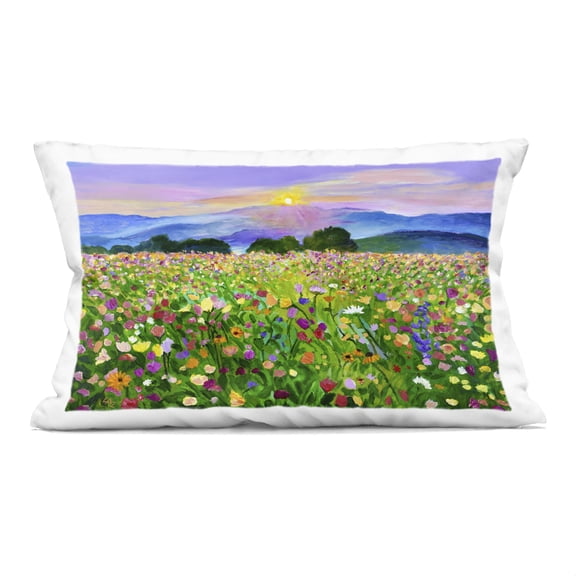Stupell Industries Candy Colored Blooms Decorative Printed Throw Pillow, design by Lee Ann Zirbes