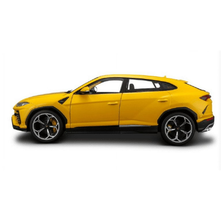 ブラーゴLamborghini Urus 1/18 Lamborghini Urus Yellow 1/18 Diecast Model Car by Bburago