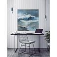 thumbnail image 5 of Parvez Taj "Camouflage Blue Waves" Painting Print on Wrapped Canvas, 5 of 7