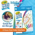 thumbnail image 4 of Set de Plumas Pincel de Pintura Sin Suciedad Crayola Color Wonder 8 unidades para Niños, 4 of 7