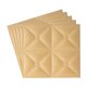 thumbnail image 1 of Papel tapiz impermeable 3D YONGSHENG ladrillo dorado 34x34 cm, 1 of 5