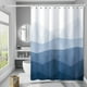 thumbnail image 1 of pstuiky Cortina de ducha con estampado digital de empalme degradado cortina de baño con cortina colgante cortina de ducha con patrón de partición de baño, 1 of 6