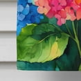 thumbnail image 7 of Hydrangeas in Watercolor House Flag 28 in x 40 in, 7 of 7