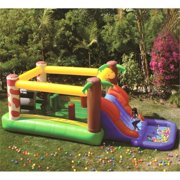 JumpOrange JOK-Jungle20 Amazing Jungle Inflatable Bouncy Waterfall