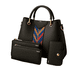 thumbnail image 1 of Juego De 4 Bolsas Informales De Lujo Para Mujer A La Moda Color Negro, 1 of 4