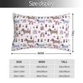 thumbnail image 4 of Vsdgher Cute Dog Print Pillow Cases -Iconic Collection Pillowcases -Extra Soft, Not easy to deform,not pilling Export quality, 4 of 8