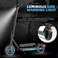 thumbnail image 2 of Electric Scooter Adults, 500/600W Motor, 28 MPH Top Speed,10" Vacuum Big Tires, Foldable E-Scooter with App Control & Disc Braking System for Smart APP Contro, 2 of 6