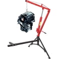 thumbnail image 7 of Hydraulic Hitch-Mount Truck Crane Professional 2-Inch Hitch Receiver, 3 Adjustable Capacities: 500 lbs, 750lbs, 1000 lbs(MAX) Red, 7 of 7