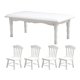 thumbnail image 1 of Silla De Mesa Para Casa De Muñecas, Modelo De Muebles De Madera 1/12, Suministros De Paisaje Para El Hogar, 5 Uds., 1 of 8