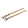 thumbnail image 1 of Abbracc 2pcs Multifunction Crafts Supply Wooden Handle For Shaping ,Scraping, Modeling, 1 of 9