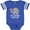 Football Blue and White, variant on Inktastic My Geema Grandma Loves Me Boys or Girls Baby Bodysuit