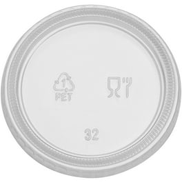 Dixie Portion Cup Lids by GP Pro - PETE Plastic - 24 / Carton - 100 Per Pack - Clear Dixie Portion Cup Lids by GP Pro - PETE Plastic - 24 / Carton - 100 Per Pack - Clear