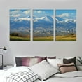 thumbnail image 3 of Nawypu  Framed Canvas Wall Art Print On Canvas Rocky Mountains Front Range Homes and Downtown Denver Colorado Pictures Posters Artwork Ready to Hang Wall Decor 12''x16''X3 Panels, 3 of 4