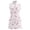 F184-White, variant on FYDUU Girls Tennis Outfit Casual Dresses Floral Sleeveless Zip Up Dress For Kids Elegant Party A-Line Dress With Stand Collar Sundress 10-11 Years
