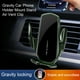 thumbnail image 2 of Soporte para teléfono de coche con inducción de gravedad, sujeción automática, ajustable, clip para rejilla de ventilación, accesorios para teléfono móvil, 2 of 8
