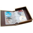 BellagioItalia Insert Sheets for CD/DVD Storage Binder Holds DVDs