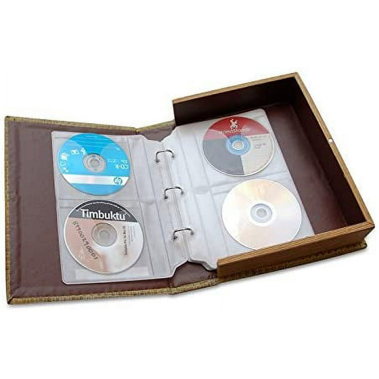 Bellagio-Italia Insert Sheets for CD/DVD Storage Binder - Holds