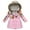 Pink, variant on OBEEII Winter Coat for Kids Girls Floral Printed Thicken Parka Jacket Hooded Snowsuit Light Puffer Warm Casual Outwear with Pockets