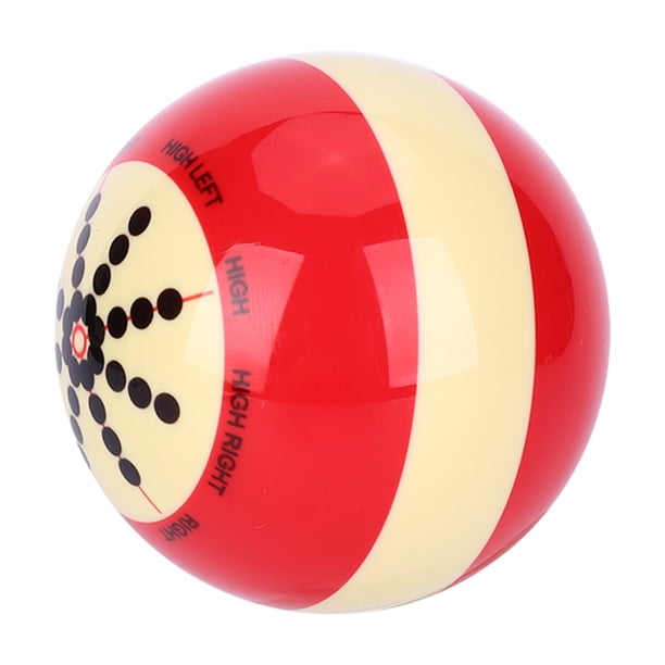 Bola de Referencia, Billar Práctica de la Bola de Señal, ImpactO Único Resistente Al Desgate para Abrenare Ocho Amantes del Billar de Pelota
