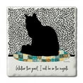thumbnail image 1 of CounterArt "In the Wayeth" Single Absorbent Stone Tumbled Tile Coaster, 1 of 4