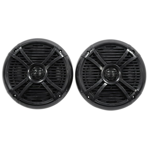 Pair Rockville RMSTS80B 8" 1000w Waterproof Marine Boat Speakers 2-Way Black