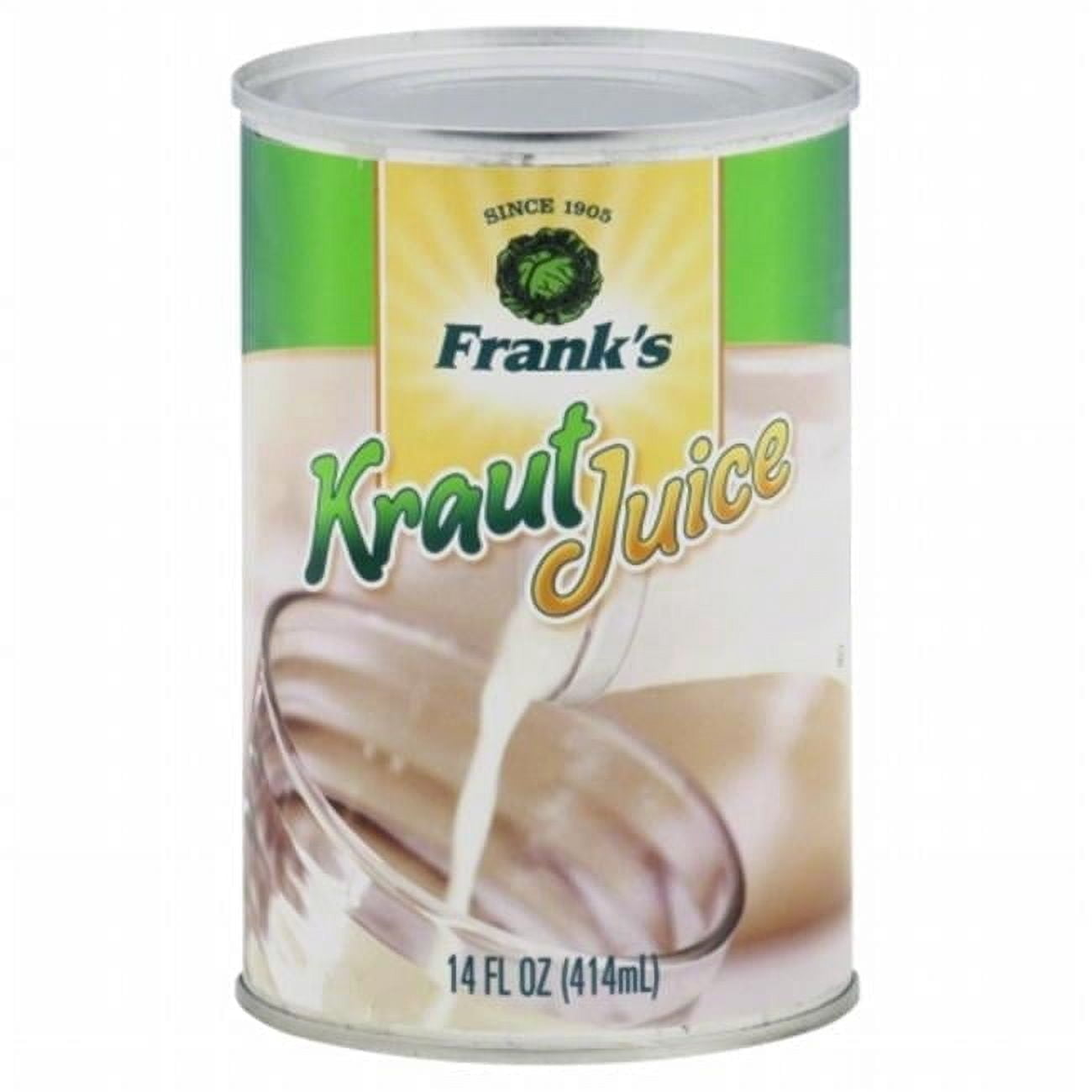 (Pack Of 12) Franks Sauerkraut Juice 14 Fo