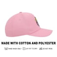 thumbnail image 4 of Super Mario Brothers Princess Peach Youth Adjustable Baseball Cap, 4 of 7