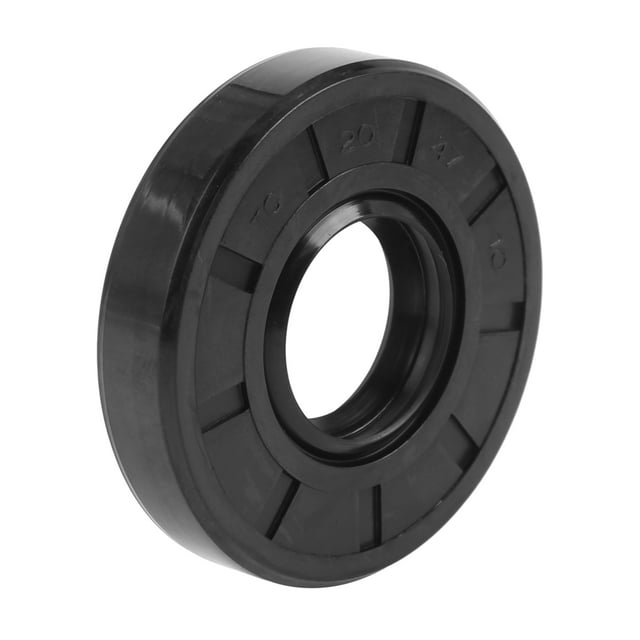 Sellos de eje de aceite TC de doble labio negro de goma de 20 mm x 47 mm x 10 mm para automóvil
