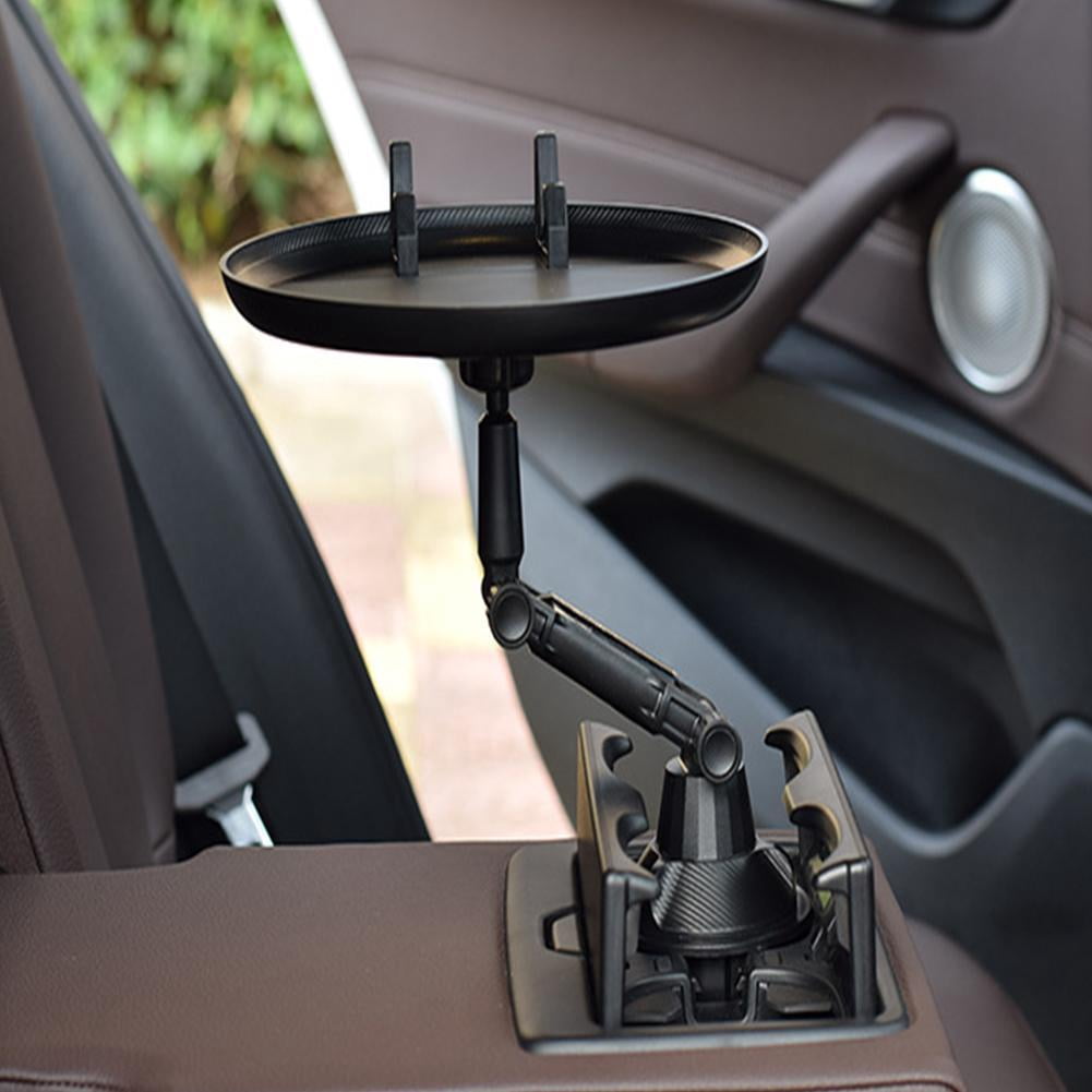 Car Travel Tray Food Drink Cup Coffee Table Stand Mount Holder Dinner Plate