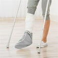 thumbnail image 4 of 2 Pack Foot Cast Sock Cover,Happon Foot Cast Shower Cover Plaster Protector, Plaster Stocking Protective, Adjustable Drawstring Plaster Foot Socks for Men and Women Foot Leg Protection, 4 of 6