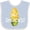 Blue and White, variant on Inktastic Aw, Shucks Corn on the Cob Humor Boys or Girls Baby Bib