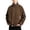 Coffee, variant on Jacket for Boys Fashion Star Speck Faux Leather Patchwork Motorcycle Outerwear Stand Collar Snap Button Zippered Baseball Bomber Coat,10-11Years