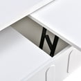 thumbnail image 6 of YINGYING Lift-Top Coffee Table with 2 Drawers, Modern Space Saving Center Table with Foldable Top, Living Room Table with Hidden Storage Compartment, 6 of 13