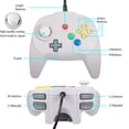 thumbnail image 5 of Miadore N64 Mini Controller, Wired Mini N64 Controller Gamepad Remote for N64 Console Video Games System（Gray）, 5 of 7