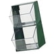 thumbnail image 3 of CAJA DE ALMACENAMIENTO TRANSPARENTE DE DOBLE CAPA, REJILLA DE TÉ DE DOBLE CAPA TRANSPARENTE PARA COSMÉTICOS PARA JUGETES, 3 of 8