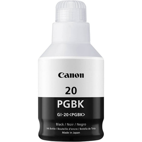 Canon 20 Black Standard Yield Ink Bottle (3383C001)