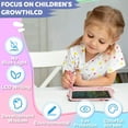 thumbnail image 4 of LCD Writing Tablet Doodle Board, Colorful Drawing Pad for Kids, Mess Free Coloring for Toddlers, Educational Birthday Toys Gifts for 3-9 Year Old Girls Boys, 4 of 7