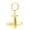 Gold, variant on Stainless Steel Airplane Funeral Cremation Urn Pendant Keyring for Cremation Ashes Urn Lockets Keychainfor Ashes of Loved One Memorial Jewelry