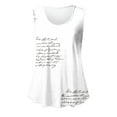 thumbnail image 4 of Birdeem Camisole pour Femmes Mode pour Femmes Imprimé Col Rond Ample Sans Manches T-Shirt Chandail Hauts, 4 of 12