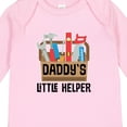thumbnail image 4 of Inktastic Daddys Little Helper Tool Box Boys or Girls Long Sleeve Baby Bodysuit, 4 of 5