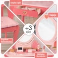thumbnail image 4 of Tocador de Juguete Kids House Magic Star con espejo y Accesorios de madera, 4 of 7