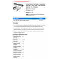 thumbnail image 2 of In-Line Electric Fuel Pump - Compatible with 1981 - 1982, 1985 - 1986 Chevy Chevette 1.8L 4-Cylinder, 2 of 2