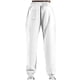 thumbnail image 4 of Pantalones largos para hombre, con cintura elástica, color liso, con cordón y bolsillos, de poliéster., 4 of 4