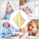 thumbnail image 4 of Bewildely 1 toalla de algodón absorbente para bebé, babero para Saliva, babero portátil para alimentación infantil, toalla para de cara, toalla Suministros de limpieza para el hogar amarillo Bewildely HA004670-02, 4 of 6